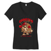 monster bros Women's V-Neck T-Shirt
