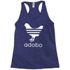 white adobo Racerback Tank