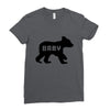 baby bear Ladies Fitted T-Shirt