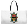 pirate bones skull Weekender Totes