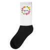 Floral Baby Name Socks