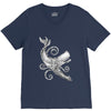 the squid vs V-Neck Tee