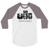 never forget casette diskette 3/4 Sleeve Shirt