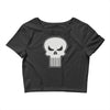 the punisher long sleeves Crop Top