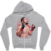 khabıb nurmagamedov painting Zipper Hoodie