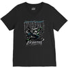 black bood V-Neck Tee