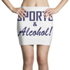 sports and alcohol Mini Skirts