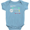 do more makes you happy skateboard Baby Onesie