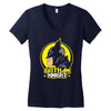 knight Women's V-Neck T-Shirt