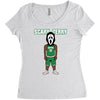 Scary Terry Women's Triblend Scoop T-shirt