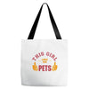 This Girl Loves Her Pets Tote Bags