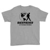 Backpacker Let's Explore The World Youth Tee