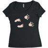 Guess What? - Baby Inside Women's Triblend Scoop T-shirt