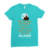 witches halloween Ladies Fitted T-Shirt