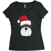 schnauzer dog Women's Triblend Scoop T-shirt