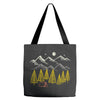 camp forest Tote Bags