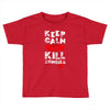 Keep Calm And Kill Zombies Toddler T-shirt