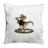 shakespearosaurus Throw Pillow
