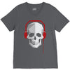 Sound Skull V-Neck Tee