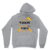 i'm not a widow i'm a wife to a husband with wings Unisex Hoodie