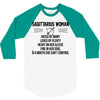 Sagittarius Woman 3/4 Sleeve Shirt