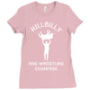 hillbilly hog wrestling champ Ladies Fitted T-Shirt