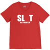 slut slu t all i need is u you bucks night stag gag parody spoof funny V-Neck Tee
