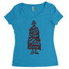 hero training Women's Triblend Scoop T-shirt