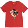 pug life V-Neck Tee