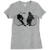 paternity test Ladies Fitted T-Shirt