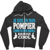 papa pompier Zipper Hoodie