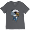 shark V-Neck Tee