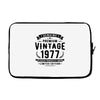 Genuine Premium Vintage 1977 Classic Perfectly Aged Limited Edition Laptop sleeve