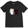 purr evil V-Neck Tee
