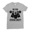 ancient swole'd dragon (black) Ladies Fitted T-Shirt