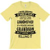 Super Cool Grandmother Of A Freaking Awesome Grandson T-Shirt
