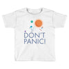 spacex don't panic in space Toddler T-shirt