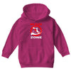 no flex zone arm gym workout Youth Hoodie
