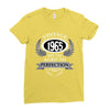 vintage quality without compromise 1965 aged to perfection Ladies Fitted T-Shirt