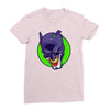 bat joke Ladies Fitted T-Shirt