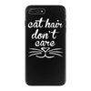 cat hair don't care cute crazy cat iPhone 7 Plus Case