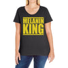 melanin king Ladies Curvy T-Shirt