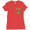 pickle rick Ladies Fitted T-Shirt