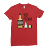 tequila   best friends Ladies Fitted T-Shirt