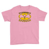 my superhero is barman Youth Tee