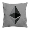 Ethereum Coin Throw Pillow