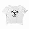 cute dog Crop Top