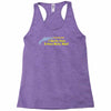if guns kill people, i guess pencils miss spell words Racerback Tank