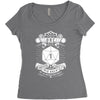 Natural 1   Orc White Edition Women's Triblend Scoop T-shirt