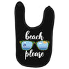 Beach Please Baby Bibs